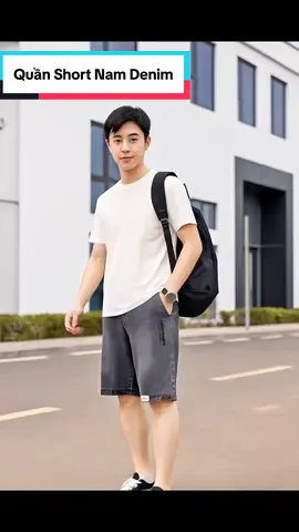 Quần Short Nam Denim, rộng rãi thoải mái #foryou 