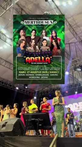 NANTIKAN ADELLA PERFORM Wonosobo  #amcindonesia #amc #seduluradellabojonegoro #adellamusiccommunity #adellabojonegoro #adella #adellagank #seduluramcindonesia #ccproduction #hennyadella #adellamusic #hennyadella #adella #adellaofficial #adellafans @OM ADELLA OFFICIAL @cantika_nuswantoro @Difarina @FENDIK ADELLA @Devinta Salatnaya @nurmapaejah @sherlymadyana @firaazahra29 @syabilull12 @lusyanajelita 