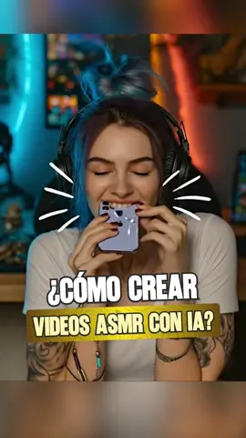 Así puedes crear videos ASMR con IA en menos de 5 minutos 😁. #filmora #asmr #asmrvideo #editordevideos #ediciondevideo #videoia 