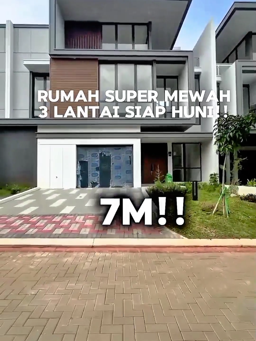 RUMAH MEWAH DIJUAL CEPAT DI KOTA WISATA CIBUBUR!! 12x20 LB 333 m² 4+1 ensuite bathroom 1 privat balcony & Rooftop terrace Triple Living room 3 car spaces ✅Akses Tol dalam kawasan ✅CCTV 24 Jam   📍2 mnt mall living world 📍3 mnt tol kota wisata 📍3 mnt ke BPK Penabur Kota Wisata HARGA 7M  More info or visit  +62 812 8175 6878 #fyppppppppppppppppppppppp #infocibubur #cibubur #kotawisatacibubur  #propertyforsale
