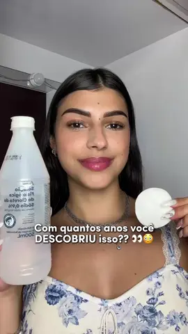 Com quantos anos você descobriu isso amiga? 👀✨ #autocuidado #dicasdebeleza #explorar #daily #fy #skincare #spaday #pelesaudável #pelehidratada 