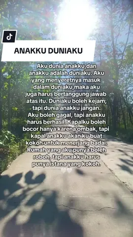 Anakku duniaku 🤍🤍 #foryou #fyp #quotes #tiktokindonesia 