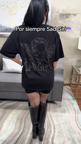 Sad girl Tee is available! Model is wearing a size XL! #fyp #juniorh #juniorhconcert #outfitinspo #parati 