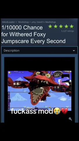it was 3am😭😭💔 #foryou #xyzbca #fyp #terraria #foxy #jumpscare 