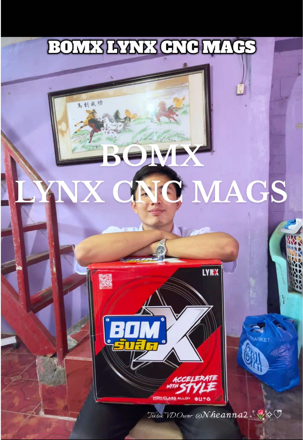 From: 6,500 ❌  To: 5,850 ✅  BOMX LYNX CNC MAGS #bomrangsit🇹🇭💨 #BOMX #MAGS #indoconcept🇮🇩 #cncmags #cnc #fyp #trending #hondaclickmags #silvermags #viral #motorcycle 