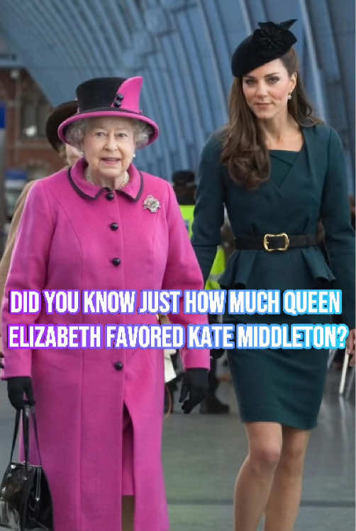 Did you know just how much Queen Elizabeth favored Kate Middleton?#tiktok #royal #celebrity #fyp #kate 