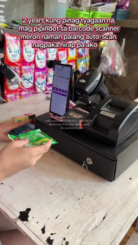 nagpaka hirap pa ako ng 2 years meron naman palang shortcut 🤣 #sarisaristorebusiness  #possystem  #barcodescanner  #scannerforbarcode  #barcodescannerforsarisaristore  #thermalprinter  #thermalreceiptprinter 
