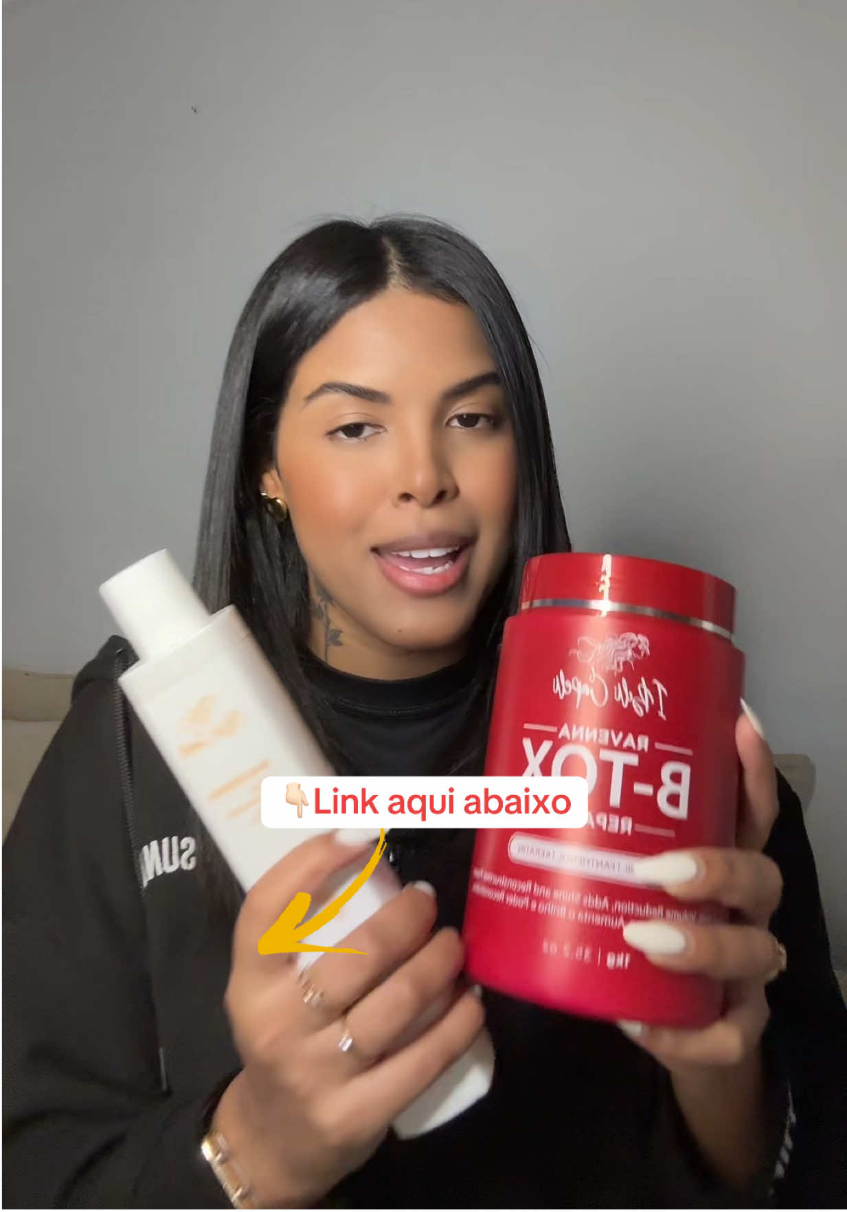 Esse botox capilar mudou o meu cabelo😍 #botoxcapilar #alinhamentocapilar #selagemcapilar #tiktokshop 