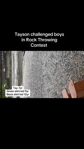 Rock Throwing Contest. #rockthrowing #baseball #riverrock #contest @caymansworld 