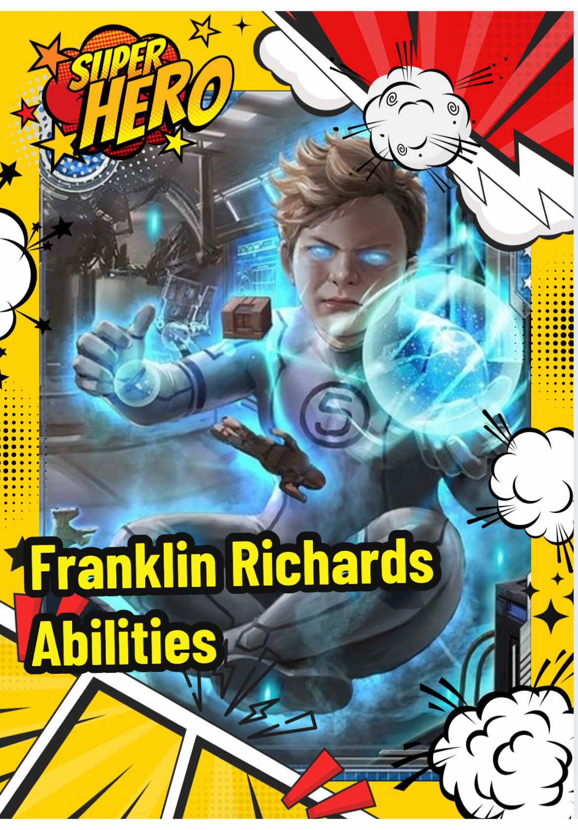 Franklin Richards: Abilities  #marvel #marvelcomics #mcu #fantasticfour #franklinrichards 