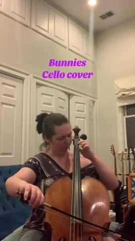 @olivesongs  this melody sits with me- got me to play cello (outside of work commitments) for the first time in 15 days 🥹 #cello #bunniesjumpingtrampoline #ai #wordpainting #olivesongs 
