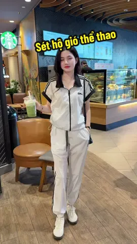 Sét hộ gió thể thao GuNo dễ mặc lắm luôn mấy bà ui #xuhuong #nhungnhonhan #setboxinh #setbo #thoitrangnu 