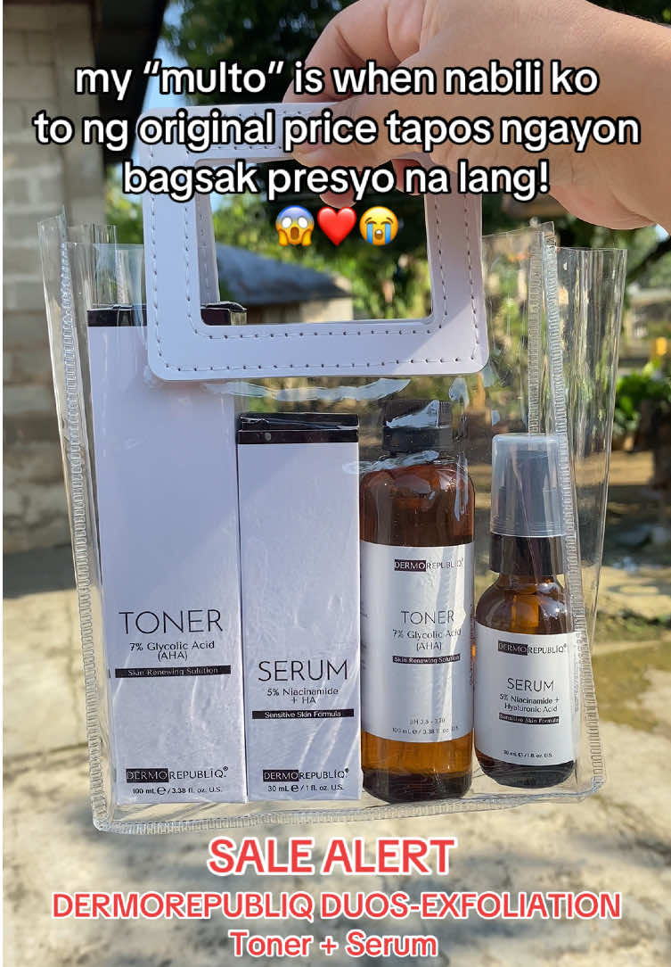 bilis habang may stocks pa ngayon! #dermorepubliq #dermorepubliqtoner #dermorepubliqserum #underarmwhitening #fyp 