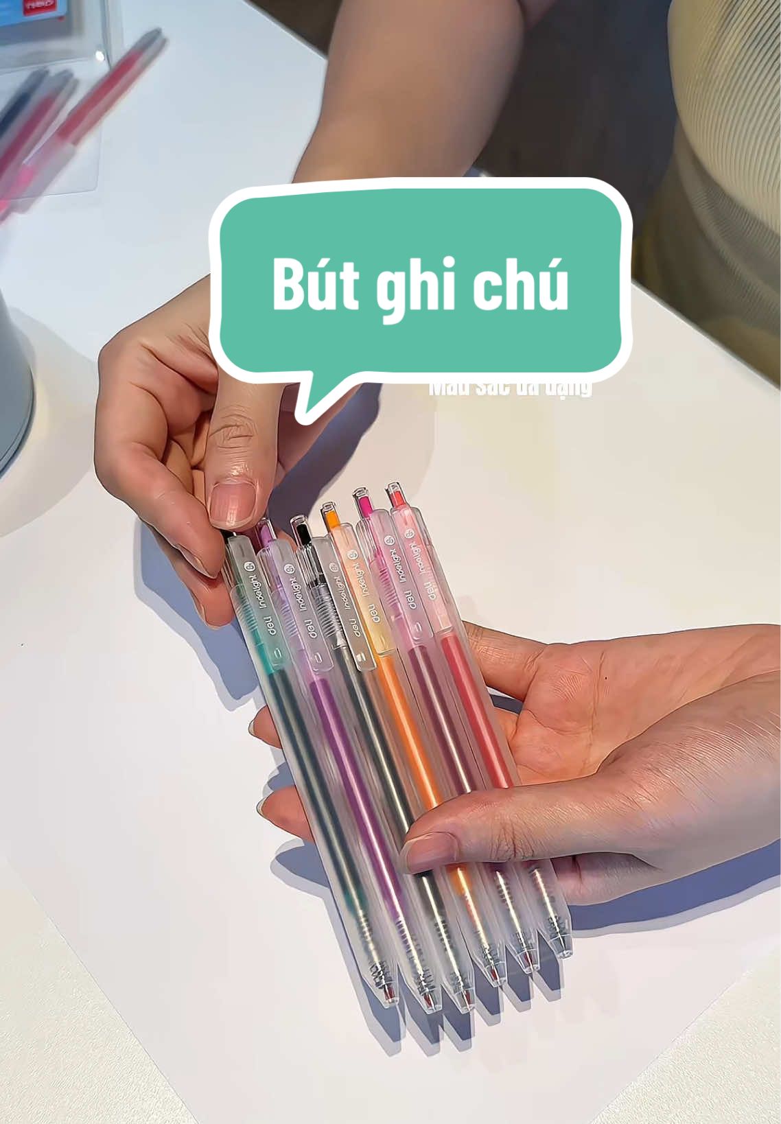 Nhìn thấy mấy văn phòng phẩm này thích lắm các bác ạ #metayreview #butnote #butghichu #butviet 