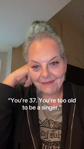 Never too old #fyp #tooold #howolddoilook #agedfilter #singer #nevertooold 