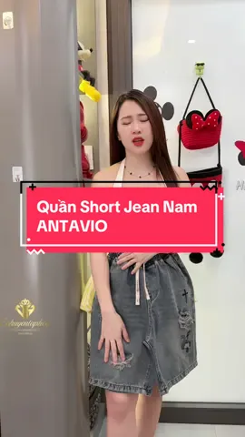 Quần Short Jean Nam ANTAVIO #xuhuong #cohuyentaphoa 