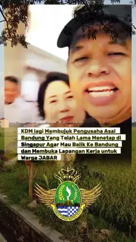 JABAR ISTIMEWA KDM BAPA AING MENGAJAK INVESTOR PRIBUMI JABAR UNTUK BISA MENYERAP LAPANGAN PEKERJAAN DI JABAR #kdm #jabaristimewa #bapaaing #kangdedimulyadi 