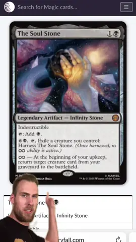 The Soul Stone in MTG #mtg #mtgcommander #mtgcommunity #magicthegathering 