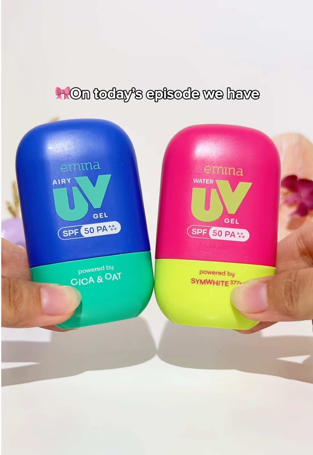 This is our bestfriend❤ #sunscreenemina #emina #sunscreenviral #eminauvgelsunscreen #gelsunscreen 