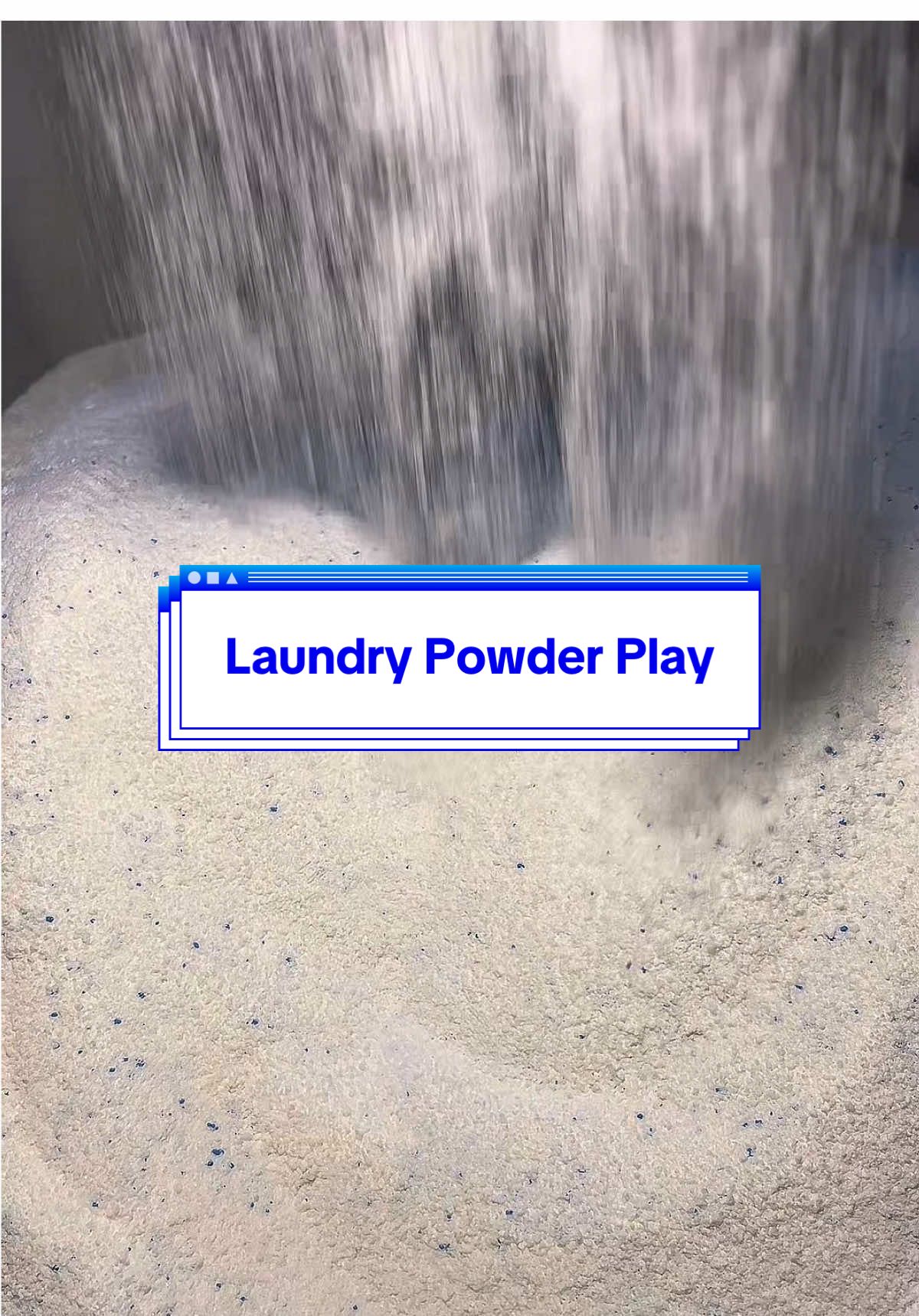 PART 1 > Laundry paste in the making 🫧🫧🫧 #laundry #laundrytok #spongesqueezingasmr #asmr #powderplay 