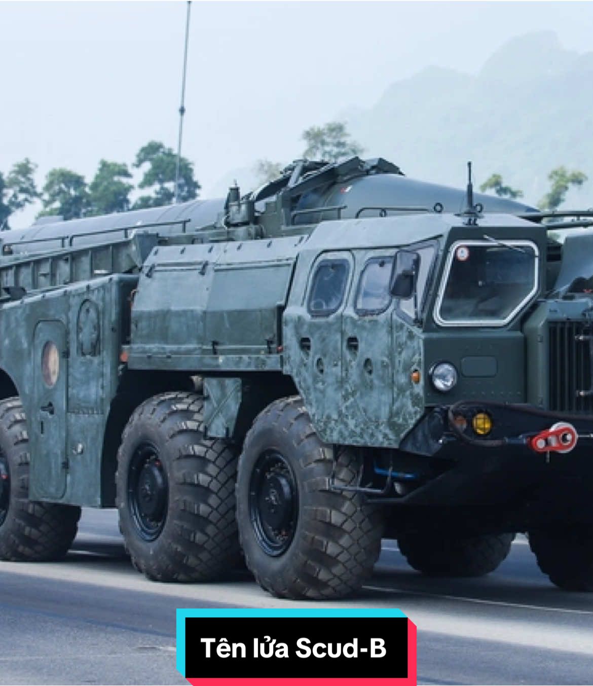 Tên lửa đạn đạo chiến thuật Scud-B trong buổi Tổng hợp luyện các lực lượng vũ trang sáng hôm nay tại TB4 Miếu Môn. #A80 #dieubinhA80 #duyetbinh #quockhanh #dieuhanh #2thang9 #congan #quandoinhandanvietnam #xuhuong #concertquocgia #viral #thinhhanh 