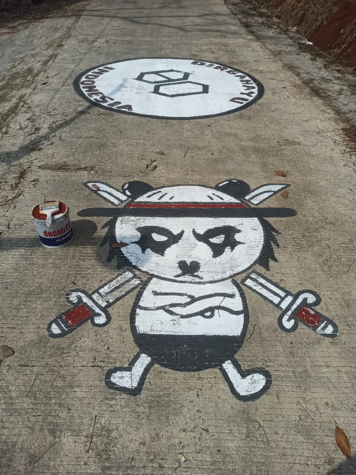Dj panda?  #17agustus #onepiece #benderaonepiace #core 