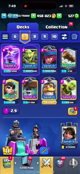 How I reached champion using the most annoying log bait deck in clash Royale. #clashroyale #clashroyaletips #logbait #evotesla #midladder #fyp 