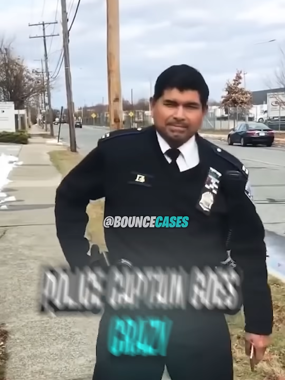 This police captain went crazy 😨