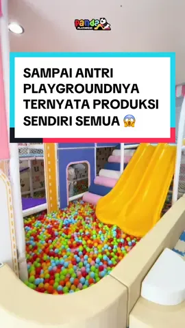 Membalas @zur pantesan sampai antri minta dibuatin playground kayak gini 😱 ternyata produksi sendiri langsung dari pusat #pusatplayground #bisnisplayground #playground #mainananak #pandaplayhouseindonesia #fyp #PromoGuncang88 #GajianSale 