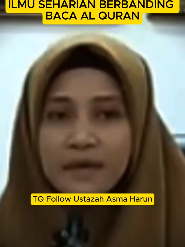 JANGAN RASA RUGI TUNTUT ILMU SEHARIAN #ustazahasmaharun #uah #asmaharun #ustazahasma #ceramah #ceramahislam #ceramahpendek #tazkirah #dakwah #dakwahislam #demidakwah