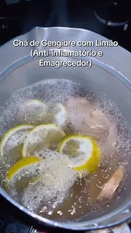 Chá de Gengibre com Limão. Anti-inflamatório, emagrecedor e com muito mais benefícios 🫖☕️