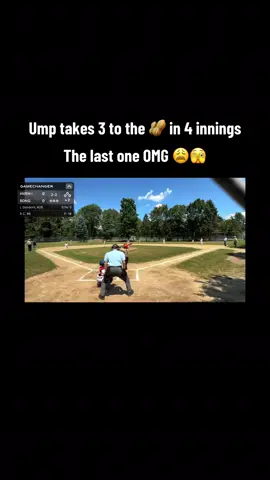 This poor guy… the third one KO’d him.  #ump #umpire #baseball #fye #badday #foulball #blue #blooper #funnyvideos 