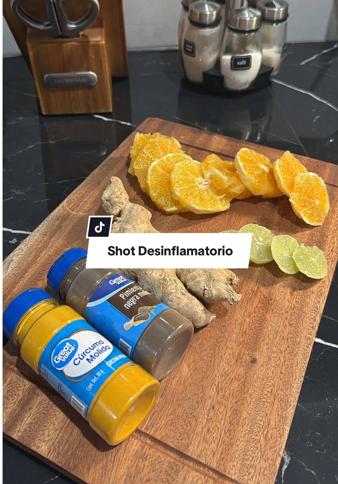 Shot antinflamatorio recomendado por Barbara de Regil #shot #shotjengibre #desinflamatorio #adelgazar #recetascaseras 