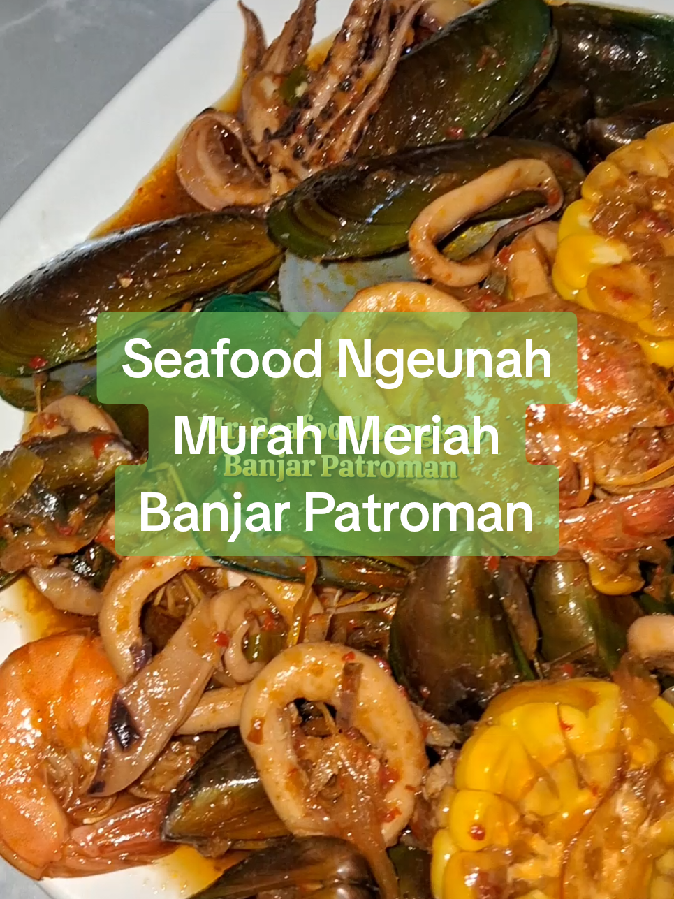 Murah, Lada, Ngeunah pokoknya mah Mr. Seafood Teh Ulan Pasar Langkap Banjar Patroman. tong hilap di sanguan....! #seafoodmurah #spicyfood #spicy #hot #seafood #seafoodlover #kerang #kerangijo #ceker #cekermercon #udang #cumi #sauspadang #makananviral #makanan #makananpedas #fyp #fypシ゚ #kotabanjar #banjarpatroman 