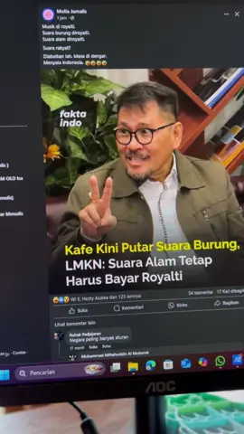 SUARA BURUNG HARUS BAYAR ROYALTI #viral #fypシ゚viral #royalti #lmkn 