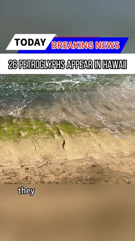 26 petroglyphs appear in Hawaii
 #fpy#news#tiktok#foryou#breankingnews#usaus