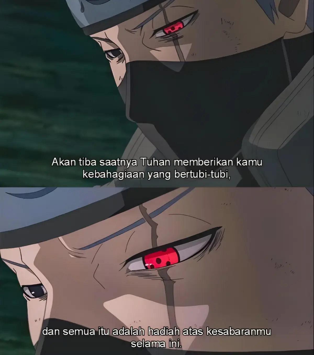 akan tiba saatnya, tuhan mengganti semua luka yang kamu simpan sendiri, dengan bahagia yang datang bertubi-tubi, tanpa kamu minta, tanpa kamu paksa. akan datang waktu, di mana semua air mata yang kamu tahan setiap malam, berubah jadi tawa yang nggak kamu sangka, berubah jadi rasa lega yang akhirnya kamu rasakan, setelah sekian lama kamu pura-pura baik-baik saja. tuhan tahu, kamu capek. tuhan lihat, kamu terus jalan walaupun dunia seperti nggak kasih tempat buat kamu berhenti. kamu jatuh berkali-kali, tapi tetap kamu bangkit, tetap kamu tahan, tetap kamu yakinkan diri sendiri bahwa semua ini akan baik-baik aja, meskipun dalam hati kamu sendiri pun udah hampir nyerah. tapi tuhan nggak pernah tidur. setiap sakit yang kamu telan diam-diam, setiap doa yang kamu bisikkan sambil nangis di balik pintu kamar, setiap harapan yang kamu genggam erat meski rasanya mulai pudar — semua itu dihitung, semua itu dicatat. akan ada saat di mana kamu bisa senyum tanpa harus sembunyi, ketawa tanpa harus pura-pura, lega tanpa harus mikir besok bakal sakit lagi atau nggak. akan ada hari di mana kamu sadar, bahwa semua luka yang dulu kamu kira akhir dari segalanya, ternyata cuma jalan menuju sesuatu yang lebih indah, sesuatu yang selama ini kamu doa-in, tapi kamu sendiri nggak tahu caranya sampai ke sana. kamu cuma disuruh sabar, kamu cuma disuruh bertahan sedikit lagi. karena saat kebahagiaan itu datang, semuanya akan terbayar lunas. semua tangis, semua hancur, semua kehilangan, akan tergantikan dengan ketenangan yang nggak bisa dijelasin, cuma bisa dirasain. dan waktu itu tiba, kamu bakal bilang ke diri kamu sendiri, 