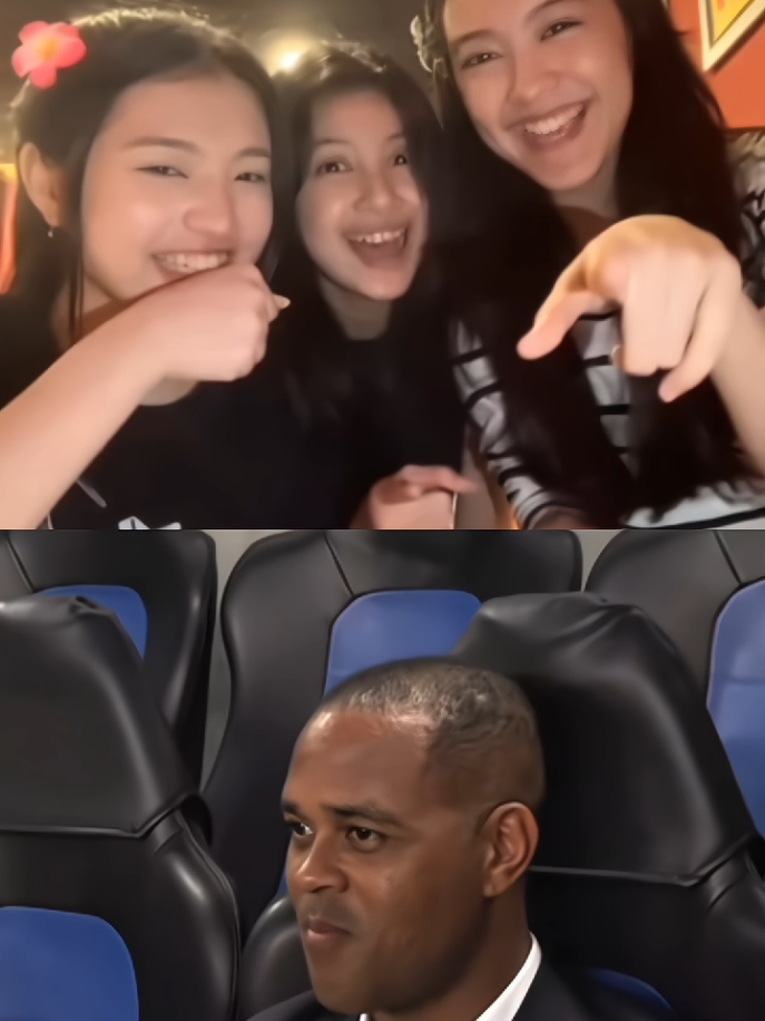 Ciee ada yg senyam-senyum sendiri nie 😂🗿 #patrikkluivert #anindyajkt48 #greeseljkt48 #cynthiajkt48 #jkt48 #memberjkt48 