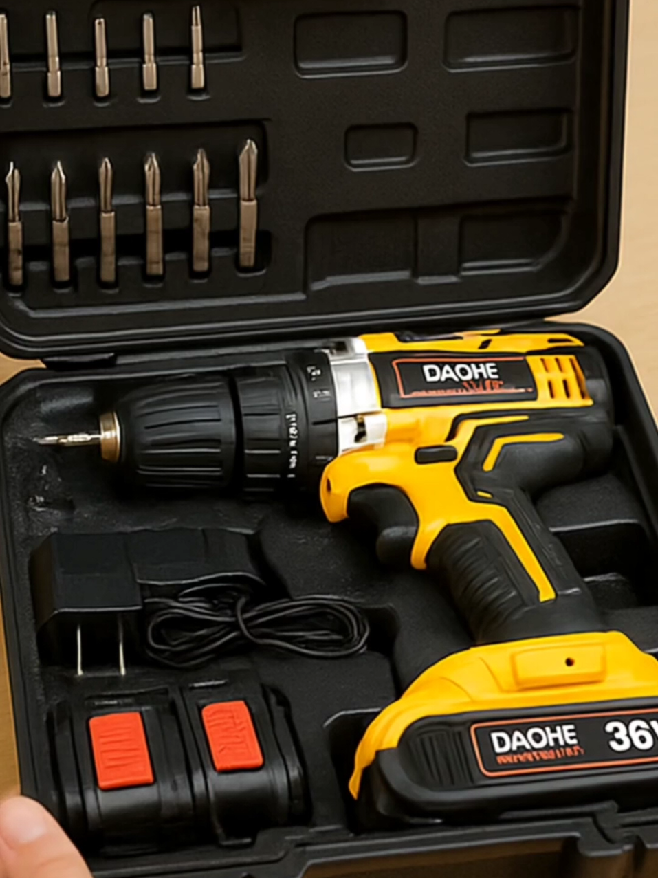 DAOHE Mesin Bor Baterai 36vf Bor Listrik DAOHE daohe mesin bor baterai bor drill daohe official store daohe mesin bor daohe baterai bor cas 36v #daohemesinbor #daohebor36vf #daoheborbaterai 