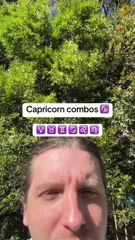 Capricorn combos ♑️ What Capricorn touches in your chart shows what you take seriously. Aries through Virgo #astrology #astrologytiktok #capricorn