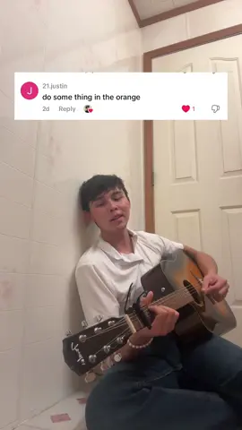 Something in the orange - Zach Bryan #fyp #singing 
