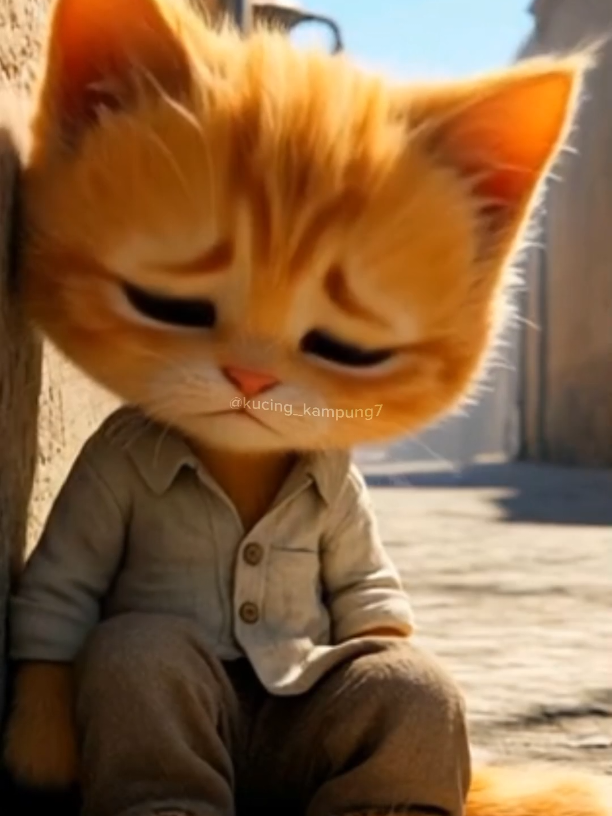 kucing oyen diusir 😿 #kucing #lucu #cute #ai 