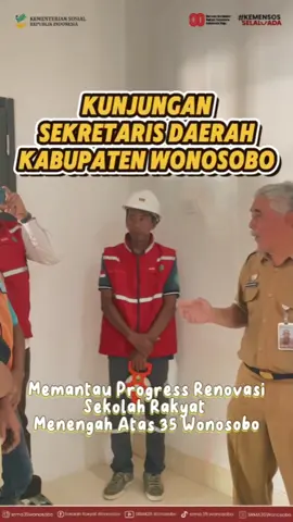 Senin, 4 Agustus 2025 Kunjungan Sekretaris Daerah Kabupaten Wonosobo, Bapak Drs. One Andang Wardaya, M.Si., memantau progres renovasi Sekolah Rakyat Menengah Atas 35 Wonosobo. Dalam kunjungan ini, beliau didampingi oleh PIC Sentra Kartini, pihak sekolah, PDAM, dan Dinas PUPR. Sinergi lintas pihak sangat penting untuk mewujudkan sekolah yang aman, nyaman, dan layak bagi seluruh siswa. Terima kasih kepada Bapak Sekda Wonosobo dan semua pihak yang telah mendukung proses renovasi ini. Mari bersama kita ciptakan lingkungan belajar yang lebih baik bagi generasi penerus! @Kementerian Sosial RI #Wonosobo #SekdaWonosobo #RenovasiSekolah #SekolahNyaman #PendidikanBerkualitas #KolaborasiUntukPendidikan