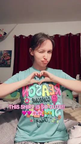 This shirt is so comfy and cute!!I’m gonna wear it to sleep tonight 🫶🫶🫶 They also have a ton of other designs!! #sponsored #tiktokshop 