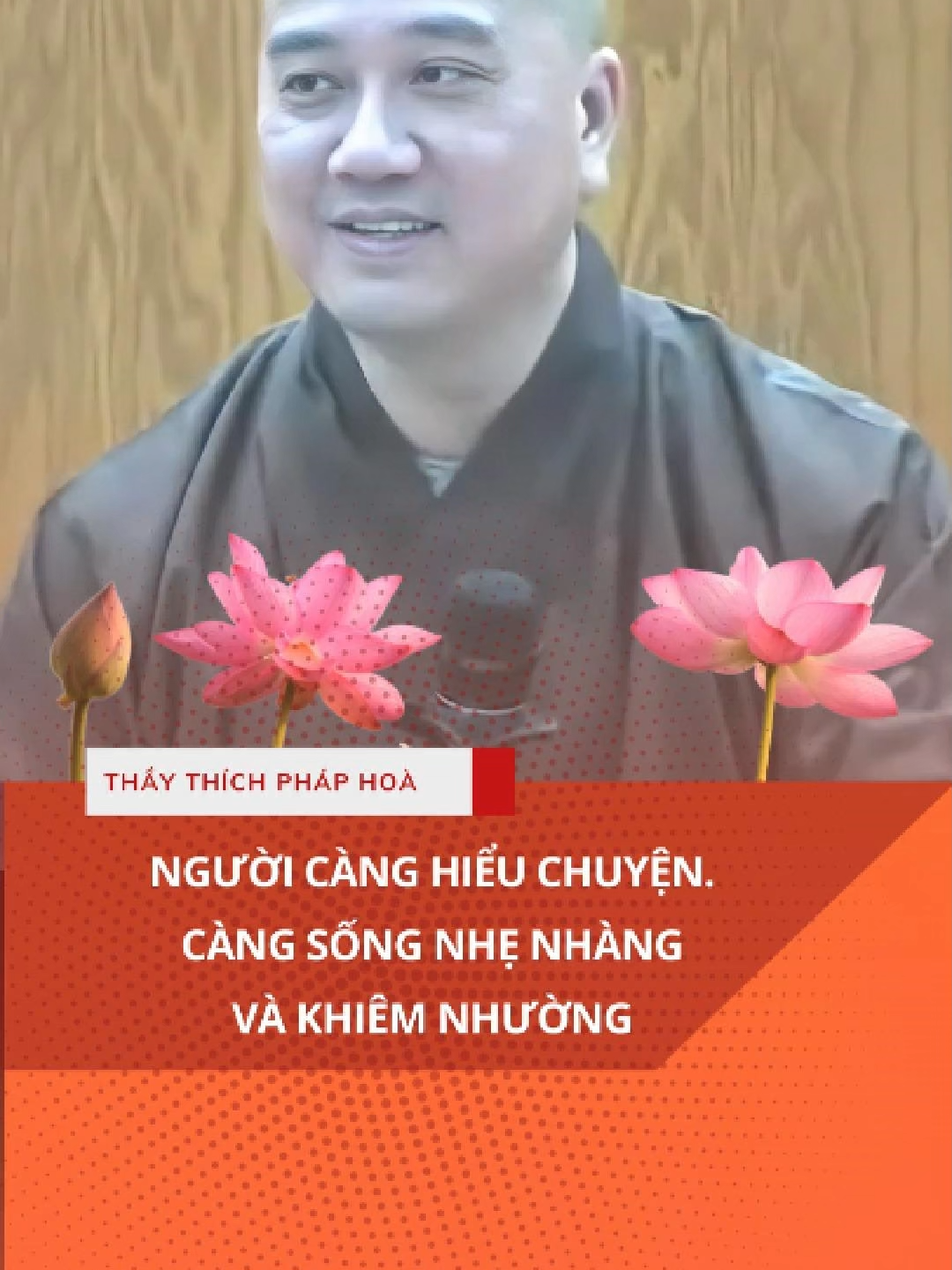 Người càng hiểu chuyện, càng sống nhẹ nhàng và khiêm nhường #thayphaphoa #thayphaphoavandap #thaythichphaphoa #thayphaphoaphapthoai #vandapthayphaphoa #phapthoaithaythichphaphoa #tichphuoc #daophattrongtraitimtoi #thaythichphaphoa.tl #nhanqua #dichua #thichphaphoa #daophat #baohieu #samhoi #chame #nuoicon