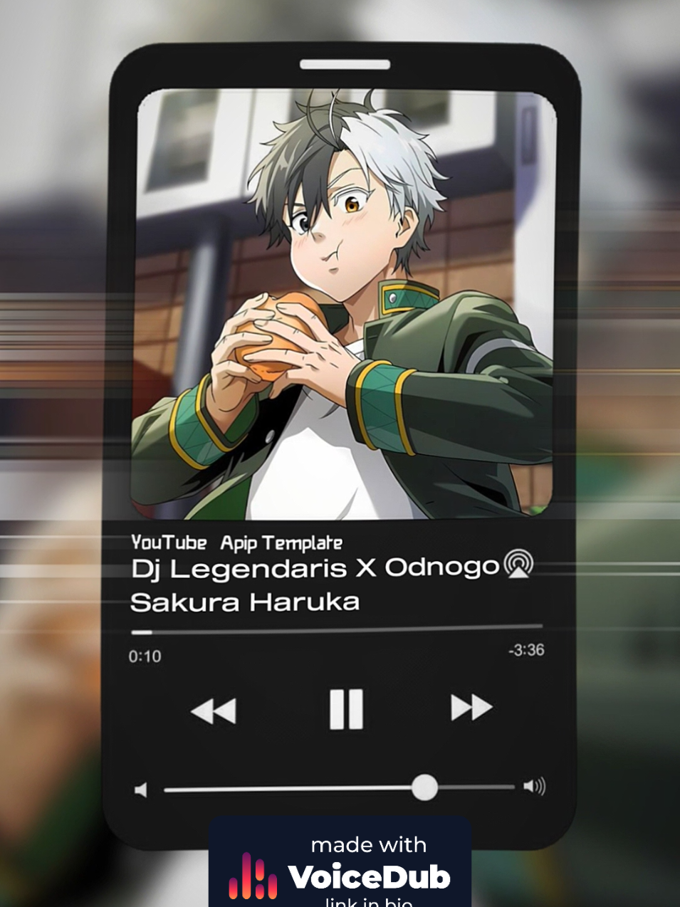 dj legendaris x odnogo versi Sakura haruka #djlegendarisxodnogo #voicedub #aicover #legendaris #odnogo #sakura #sakuraharuka #anime #windbreaker 