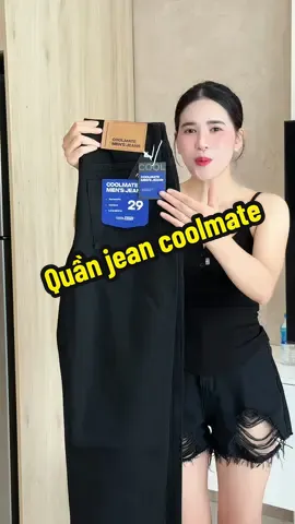 Quần jean coolmate#kieugialinh #quanjeannam #coolmate 