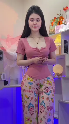 Bộ quần áo mặc nhà #xuhuong #xuhuongtiktok #review #reviewlamdep #reviewquanao #quanao #domacnha #dobo #dobomacnha 