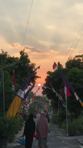 🌤✨ #senja #senjasorehari #17agustus #lamongan #srampat #fyp #fyppppppppppppppppppppppp 