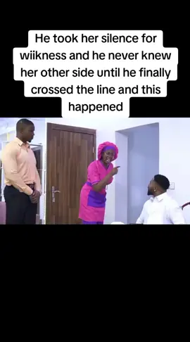 He took her silence for wiikness and he never knew her other side until he finally crossed the line and this happened#nollywoodmovies #viral #nollywoodmovies 